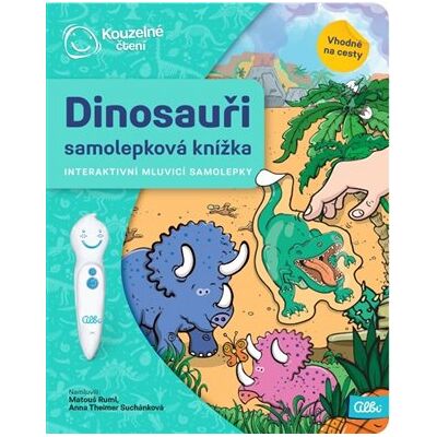 Albi Kouzelné čtení - Samolepková knížka Dinosauři Albi Kouzelné čtení - Samolepková knížka Dinosauři