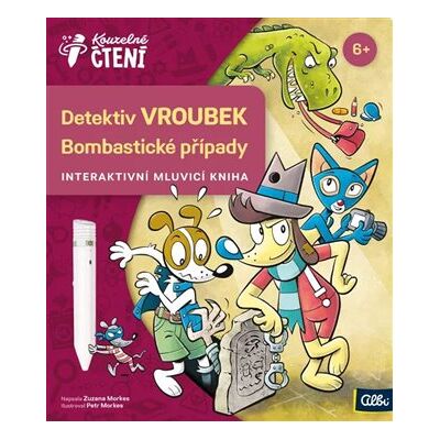 Albi Kouzelné čtení - Detektiv Vroubek - Bombastické případy Albi Kouzelné čtení - Detektiv Vroubek - Bombastické případy