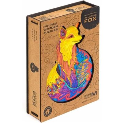 EP Line Dřevěné puzzle UNIDRAGON Liška EP Line Dřevěné puzzle UNIDRAGON Liška