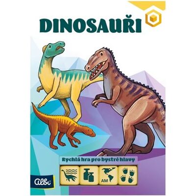 Albi Chytré kostky - Dinosauři Albi Chytré kostky - Dinosauři