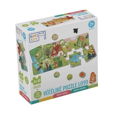 Betexa Kukikuk Véééliké puzzle Loto Roční období Betexa Kukikuk Véééliké puzzle Loto Roční období