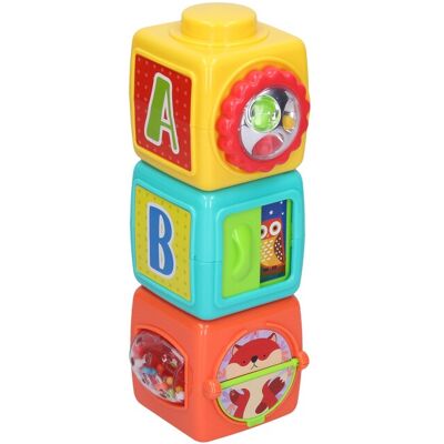 PLAYGO Kostky s aktivitami 9x22 cm PLAYGO Kostky s aktivitami 9x22 cm