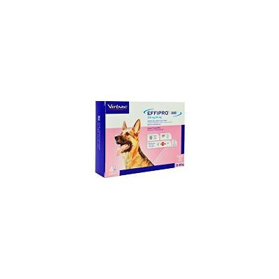 Virbac Effipro DUO Dog L (20-40kg) 268/80 mg, 4x2,68ml Virbac Effipro DUO Dog L (20-40kg) 268/80 mg, 4x2,68ml