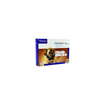 Virbac Effipro DUO Dog XL (40-60kg) 402/120 mg, 4x4,02ml Virbac Effipro DUO Dog XL (40-60kg) 402/120 mg, 4x4,02ml