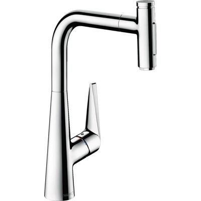 Hansgrohe Talis Select M51, dřezová baterie M5117-H300 s výsuvnou sprškou, sBOX, chromová, 73867000 Hansgrohe Talis Select M51, dřezová baterie M5117-H300 s výsuvnou sprškou, sBOX, chromová, 73867000