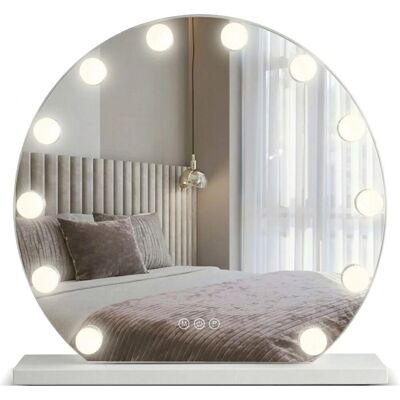 Rea Rea, Zrcadlo LED HOLLYWOOD White 50 cm, HOM-12016 Rea Rea, Zrcadlo LED HOLLYWOOD White 50 cm, HOM-12016