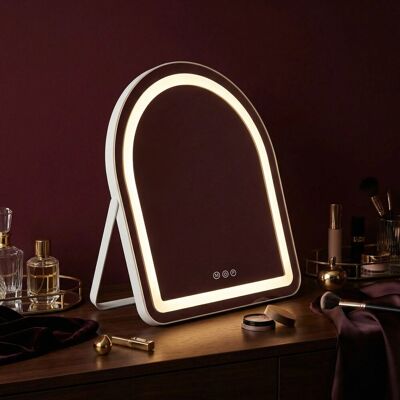 Rea Rea, Zrcadlo LED GLAM White 40x45cm, HOM-12018 Rea Rea, Zrcadlo LED GLAM White 40x45cm, HOM-12018