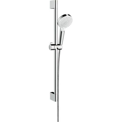 Hansgrohe Crometta, sprchová sada Vario EcoSmart 9 l/min se sprchovou tyčí 65 cm, bílá/chromová, HAN-26534400 Hansgrohe Crometta, sprchová sada Vario EcoSmart 9 l/min se sprchovou tyčí 65 cm, bílá/chromová, HAN-26534400
