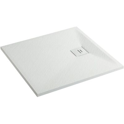 Erga Hyper, SMC sprchová vanička 110x80x2, 6 cm + sifon, bílá matná, ERG-V06-SMC-8011S-WH Erga Hyper, SMC sprchová vanička 110x80x2, 6 cm + sifon, bílá matná, ERG-V06-SMC-8011S-WH