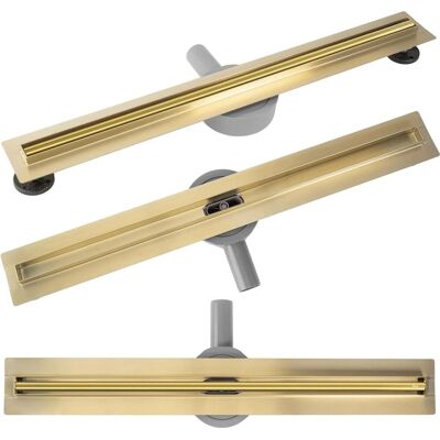 Rea Neox Slim Pro Gold, odtokový sprchový žlab 100 cm, zlatá lesklá, REA-G5804 Rea Neox Slim Pro Gold, odtokový sprchový žlab 100 cm, zlatá lesklá, REA-G5804