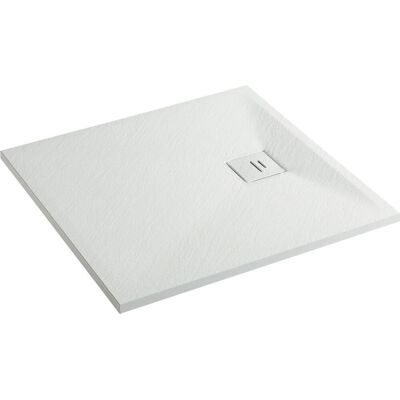 Erga Hyper, SMC sprchová vanička 70x70x2, 6 cm + sifon, bílá matná, ERG-V06-SMC-7070S-WH Erga Hyper, SMC sprchová vanička 70x70x2, 6 cm + sifon, bílá matná, ERG-V06-SMC-7070S-WH