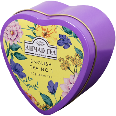 Ahmad Tea Heart Caddy English Tea No.1 30g sypaný Ahmad Tea Heart Caddy English Tea No.1 30g sypaný