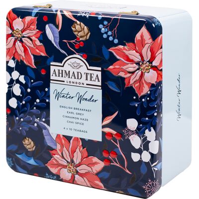 Ahmad Tea Winter Wonder Caddy 40 alu sáčků Ahmad Tea Winter Wonder Caddy 40 alu sáčků