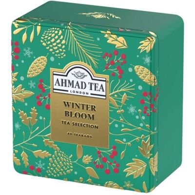 Ahmad Tea Winter Bloom Caddy 40 alu sáčků Ahmad Tea Winter Bloom Caddy 40 alu sáčků