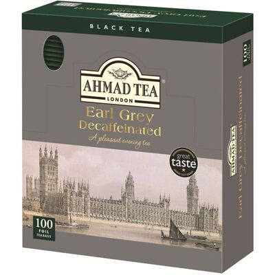Ahmad Tea Earl Grey Decaffeinated 100 alu sáčků Ahmad Tea Earl Grey Decaffeinated 100 alu sáčků
