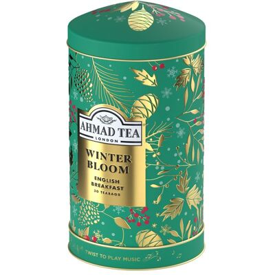Ahmad Tea Winter Bloom Music Caddy 30 alu sáčků Ahmad Tea Winter Bloom Music Caddy 30 alu sáčků