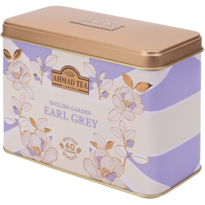 Ahmad Tea Garden Caddy Earl Grey 40 sáčků s úvazkem Ahmad Tea Garden Caddy Earl Grey 40 sáčků s úvazkem