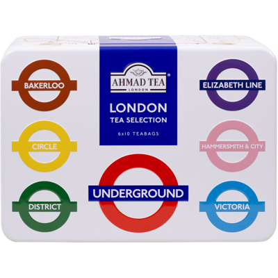 Ahmad Tea London Underground 60 alu sáčků Ahmad Tea London Underground 60 alu sáčků