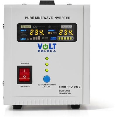 VOLT Záložní zdroj sinusPRO-800E, ZZ22-500W VOLT Záložní zdroj sinusPRO-800E, ZZ22-500W