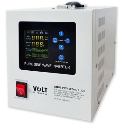 VOLT Záložní zdroj sinusPRO-2200E PLUS, 1200W VOLT Záložní zdroj sinusPRO-2200E PLUS, 1200W