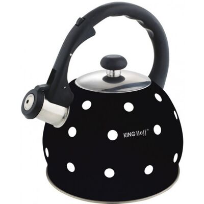 Kinghoff 2,0L Emailem Polka Dots Konvice - Elektrický konvica Kinghoff 2,0L Emailem Polka Dots Konvice - Elektrický konvica