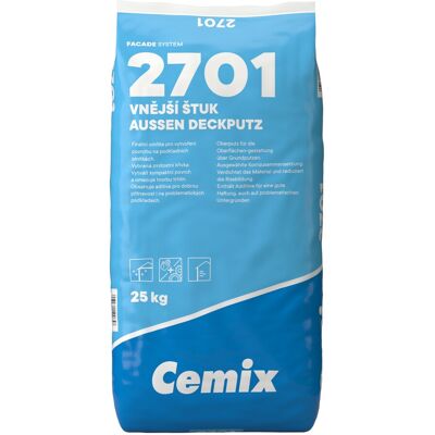 Štuk vnější Cemix 2701 25 kg Štuk vnější Cemix 2701 25 kg