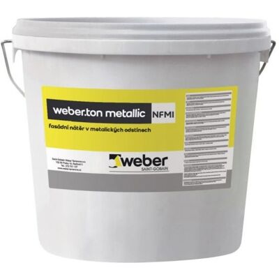 Barva fasádní weberton metallic 02 15 kg Barva fasádní weberton metallic 02 15 kg