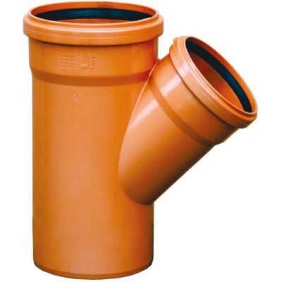 PIPELIFE Odbočka KGEA DN 250/110 úhel 45 ° PIPELIFE Odbočka KGEA DN 250/110 úhel 45 °