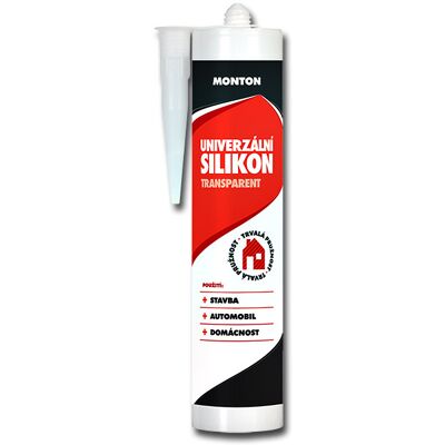 Tmel silikonový Soudal Monton transparentní 310 ml Tmel silikonový Soudal Monton transparentní 310 ml