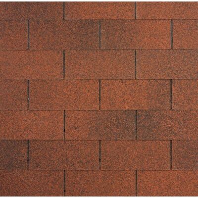 Šindel asfaltový IKO Superglass 55 Riviera Red 3,0 m2 Šindel asfaltový IKO Superglass 55 Riviera Red 3,0 m2