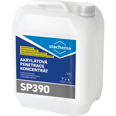 Penetrace koncentrát akrylátový Stachema SP390 mléčně bílý 5 l Penetrace koncentrát akrylátový Stachema SP390 mléčně bílý 5 l