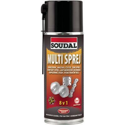 Sprej multifunkční Soudal MULTI 400 ml Sprej multifunkční Soudal MULTI 400 ml