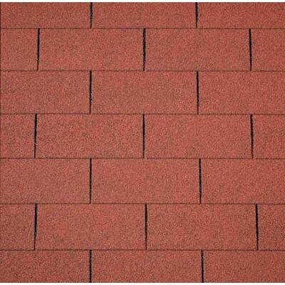 Šindel asfaltový IKO Superglass 10 Cihlově červená 3,0 m2 Šindel asfaltový IKO Superglass 10 Cihlově červená 3,0 m2