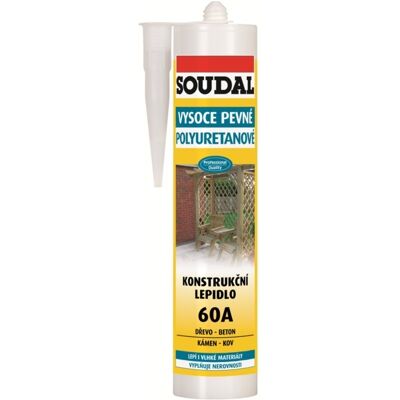 Lepidlo konstrukční Soudal 60A 300 ml Lepidlo konstrukční Soudal 60A 300 ml