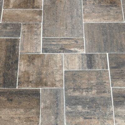 Dlažba betonová BEST TRIVIO standard arabica výška 60 mm Dlažba betonová BEST TRIVIO standard arabica výška 60 mm