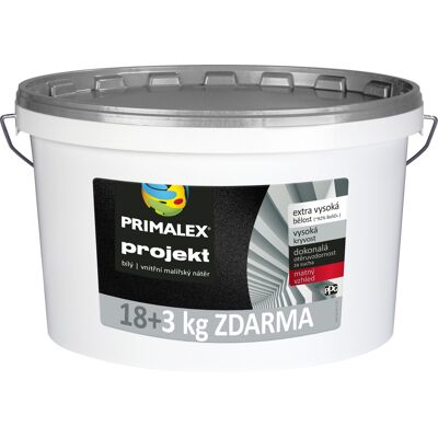 Malba interiérová Primalex Projekt bílá, 21 kg Malba interiérová Primalex Projekt bílá, 21 kg