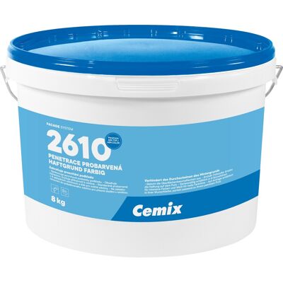 Penetrace probarvená Cemix 2610 bílá 8 kg Penetrace probarvená Cemix 2610 bílá 8 kg
