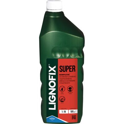 Přípravek biocidní Stachema Lignofix Super bezbarvý 1 kg Přípravek biocidní Stachema Lignofix Super bezbarvý 1 kg
