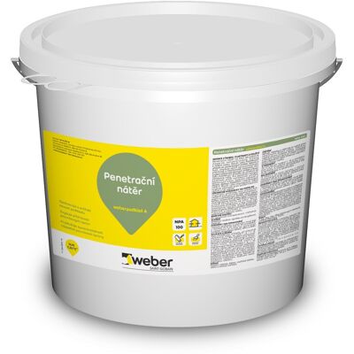Penetrace akrylátová weberpodklad A 15 kg Penetrace akrylátová weberpodklad A 15 kg