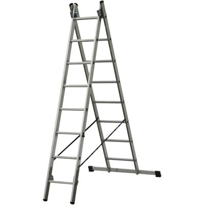 Elkop Žebřík hliníkový VHR Trend 2×8 Elkop Žebřík hliníkový VHR Trend 2×8