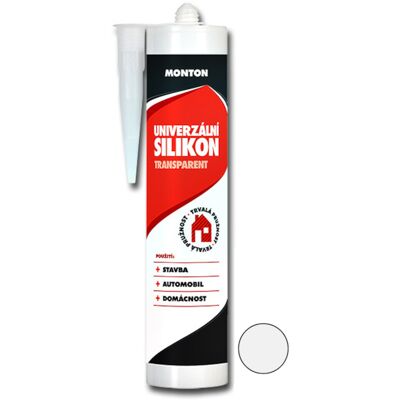 Tmel silikonový Soudal Monton bílý 310 ml Tmel silikonový Soudal Monton bílý 310 ml