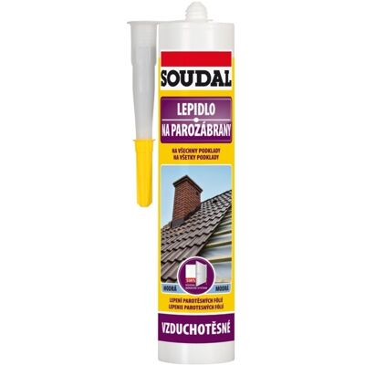 Lepidlo na parozábrany Soudal 280 ml Lepidlo na parozábrany Soudal 280 ml