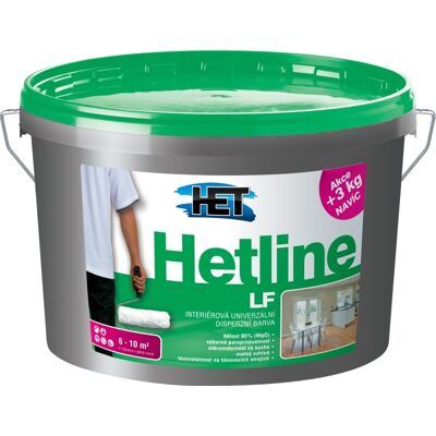 Malba interiérová HET Hetline LF bílá 15+3 kg Malba interiérová HET Hetline LF bílá 15+3 kg