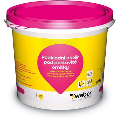 Penetrace weberpas podklad UNI zelená 20 kg Penetrace weberpas podklad UNI zelená 20 kg