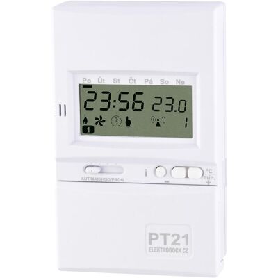 Termostat drátový digitální Elektrobock PT21 Termostat drátový digitální Elektrobock PT21