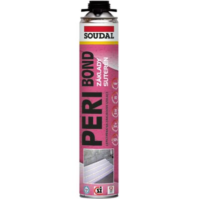 Pěna montážní Soudal PERI BOND 750 ml Pěna montážní Soudal PERI BOND 750 ml
