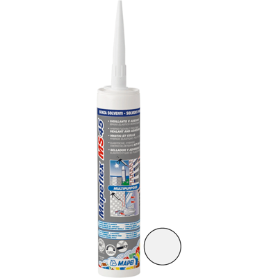 Tmel Mapei Mapeflex MS 45 bílý 300 ml Tmel Mapei Mapeflex MS 45 bílý 300 ml