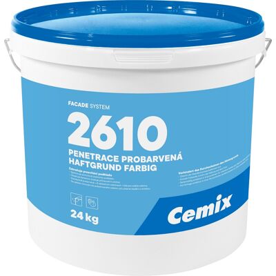 Penetrace probarvená Cemix 2610 bílá 24 kg Penetrace probarvená Cemix 2610 bílá 24 kg