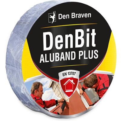 DEN BRAVEN Páska bitumenová Den Bit Aluband Plus šířka 75 mm délka 10 m DEN BRAVEN Páska bitumenová Den Bit Aluband Plus šířka 75 mm délka 10 m
