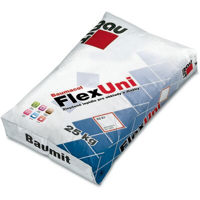 Lepidlo cementové C2T S1 Baumit Baumacol FlexUni 25 kg Lepidlo cementové C2T S1 Baumit Baumacol FlexUni 25 kg